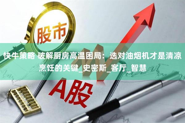 快牛策略 破解厨房高温困局：选对油烟机才是清凉烹饪的关键_史密斯_客厅_智慧